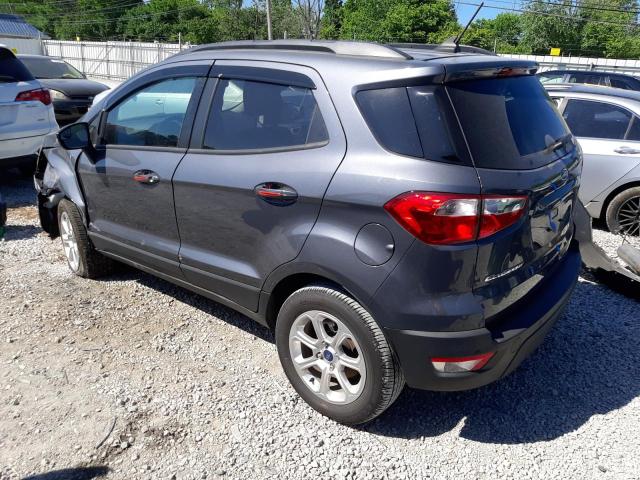 MAJ3S2GE0MC448222 - 2021 FORD ECOSPORT SE Gris photo 2
