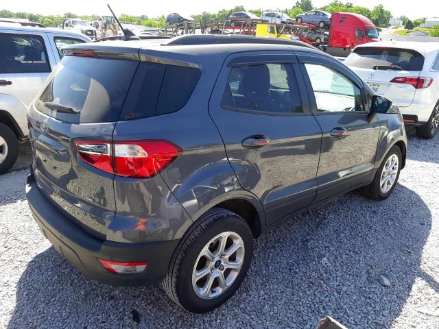 MAJ3S2GE0MC448222 - 2021 FORD ECOSPORT SE GRAY photo 3