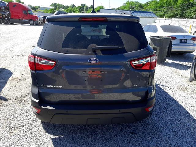 MAJ3S2GE0MC448222 - 2021 FORD ECOSPORT SE Gris photo 6