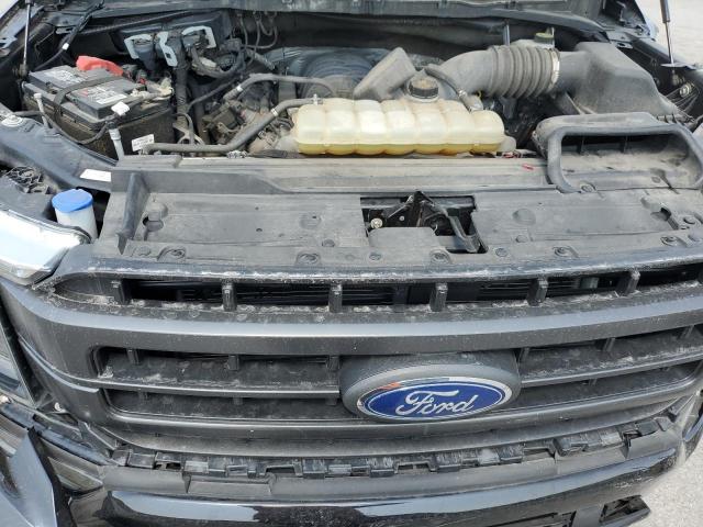 1FTFW1E51MKD74467 - 2021 FORD F150 SUPERCREW BLACK photo 11