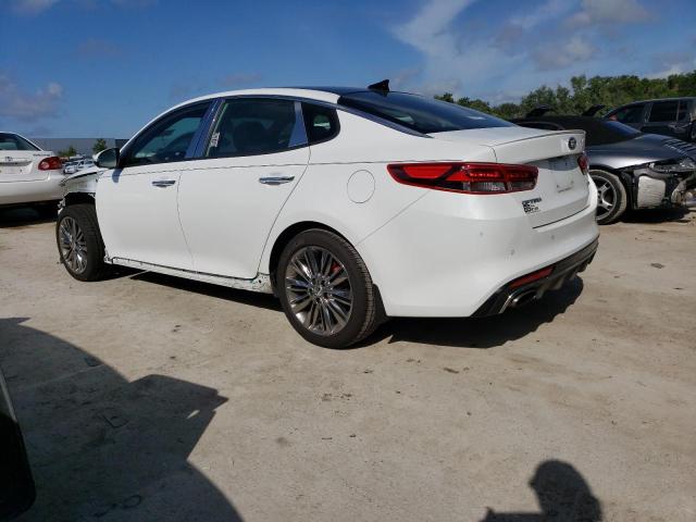 5XXGV4L2XJG242203 - 2018 KIA OPTIMA SXL WHITE photo 2