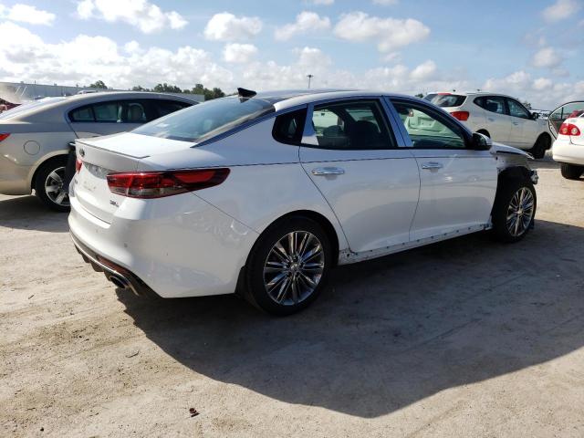 5XXGV4L2XJG242203 - 2018 KIA OPTIMA SXL WHITE photo 3