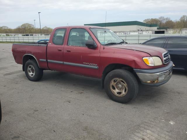 5TBBT4413YS104493 - 2000 TOYOTA TUNDRA ACCESS CAB მუქწითელი ფოტო 4