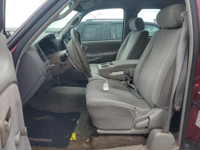 5TBBT4413YS104493 - 2000 TOYOTA TUNDRA ACCESS CAB მუქწითელი ფოტო 7