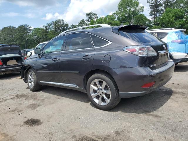 2T2ZK1BAXAC033362 - 2010 LEXUS RX 350 GRAY photo 2