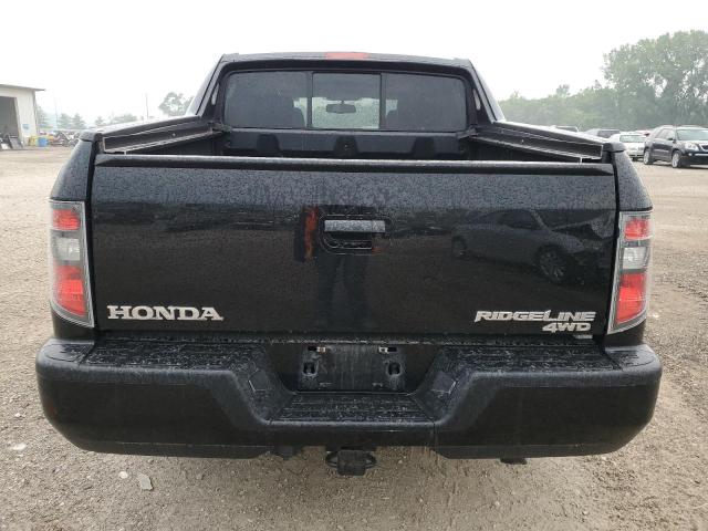 5FPYK1F56DB011749 - 2013 HONDA RIDGELINE RTL BLACK photo 6