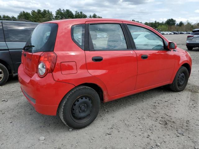 KL1TD6DEXAB128933 - 2010 CHEVROLET AVEO LS Qırmızı foto 3