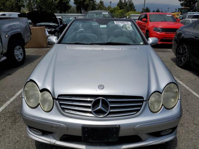 WDBTK75GX4T023259 - 2004 MERCEDES-BENZ CLK-CLASS 500 SILVER photo 5