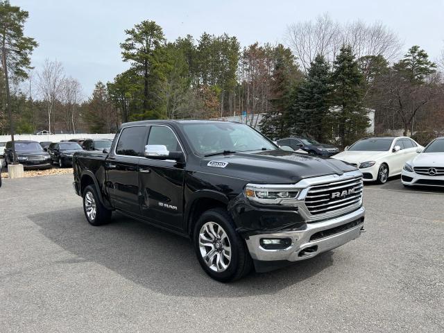 1C6SRFKT8KN506519 - 2019 RAM 1500 LONGHORN BLACK photo 2