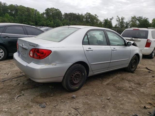 1NXBR32E48Z985458 - 2008 TOYOTA COROLLA CE SILVER photo 3