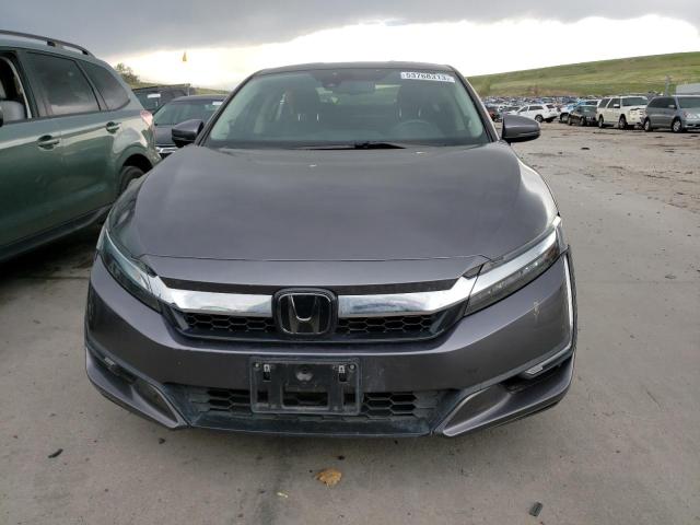 JHMZC5F35KC004624 - 2019 HONDA CLARITY TOURING GRAY photo 5