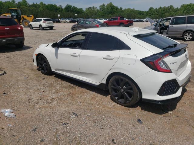 SHHFK7H94JU236491 - 2018 HONDA CIVIC SPORT TOURING WHITE photo 2