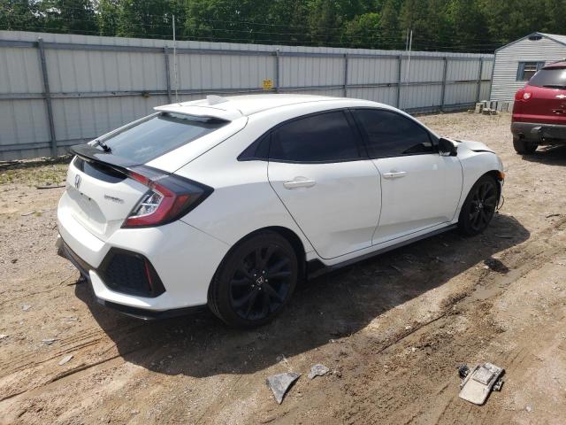 SHHFK7H94JU236491 - 2018 HONDA CIVIC SPORT TOURING WHITE photo 3