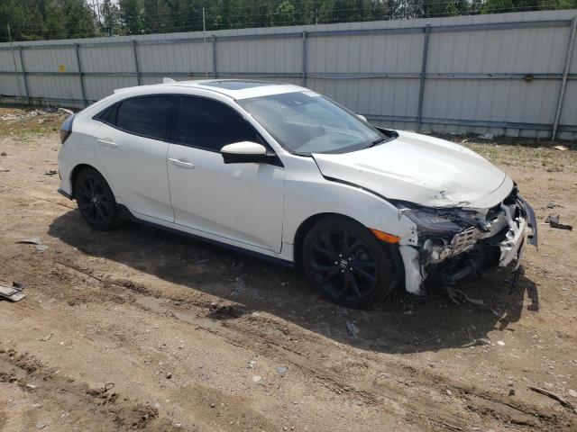 SHHFK7H94JU236491 - 2018 HONDA CIVIC SPORT TOURING WHITE photo 4