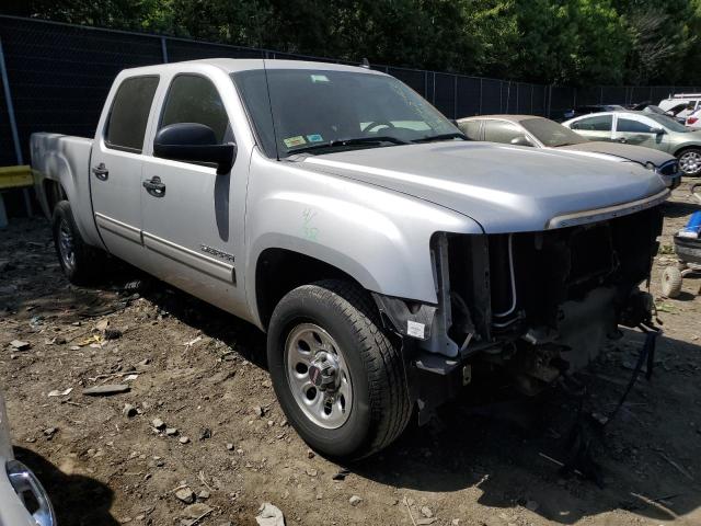 3GTP2VEAXBG392426 - 2011 GMC SIERRA K1500 SLE SILVER photo 4