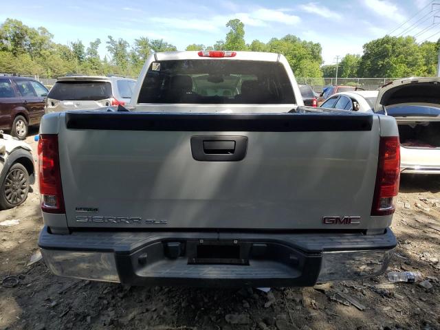 3GTP2VEAXBG392426 - 2011 GMC SIERRA K1500 SLE SILVER photo 6