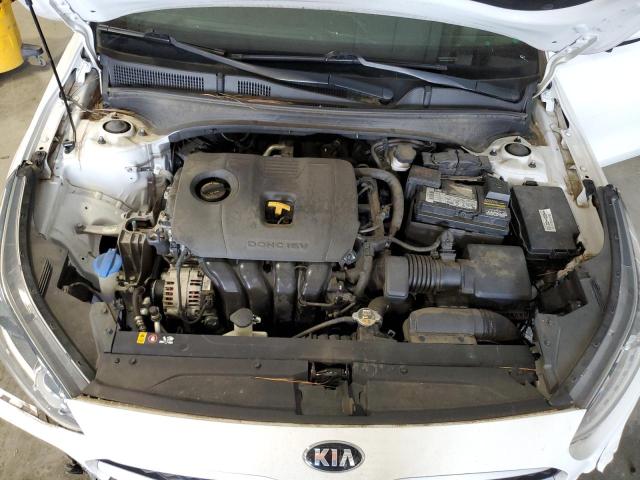 3KPF24AD4KE056823 - 2019 KIA FORTE FE WHITE photo 11