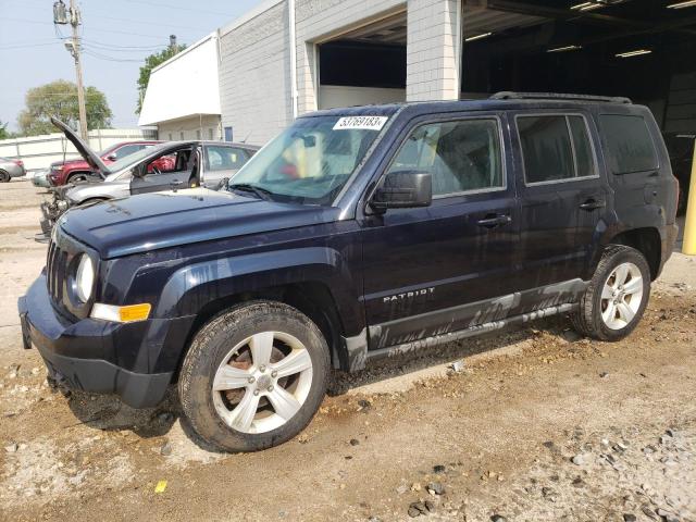 1J4NT1GB3BD125915 - 2011 JEEP PATRIOT SPORT BLUE photo 1