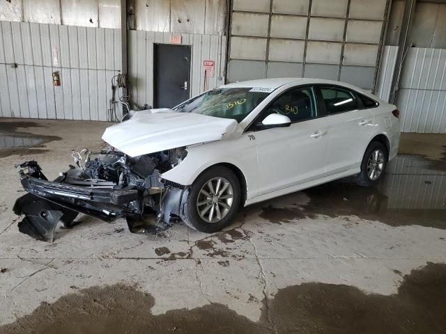 5NPE24AF4KH756673 - 2019 HYUNDAI SONATA SE WHITE photo 1