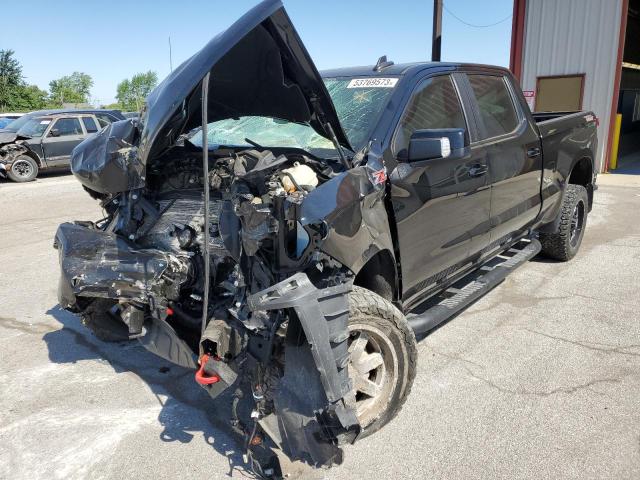 1GCPYFED8LZ108047 - 2020 CHEVROLET SILVERADO K1500 LT TRAIL BOSS BLACK photo 1