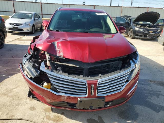 5LMCJ2C93HUL69545 - 2017 LINCOLN MKC SELECT Բորդո լուսանկար 5