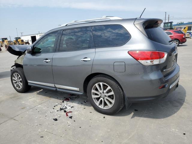 5N1AR2MNXFC611880 - 2015 NISSAN PATHFINDER S GRAY photo 2