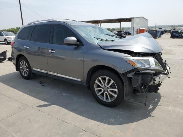 5N1AR2MNXFC611880 - 2015 NISSAN PATHFINDER S GRAY photo 4