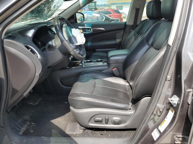 5N1AR2MNXFC611880 - 2015 NISSAN PATHFINDER S GRAY photo 7