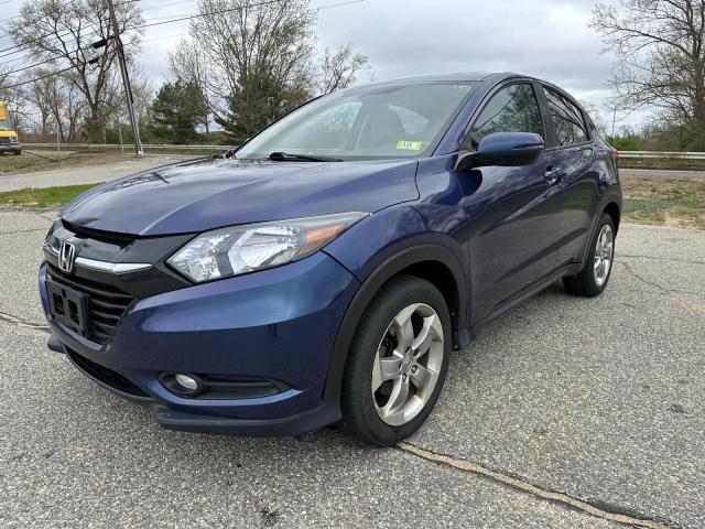 3CZRU6H54HM715932 - 2017 HONDA HR-V EX BLUE photo 2