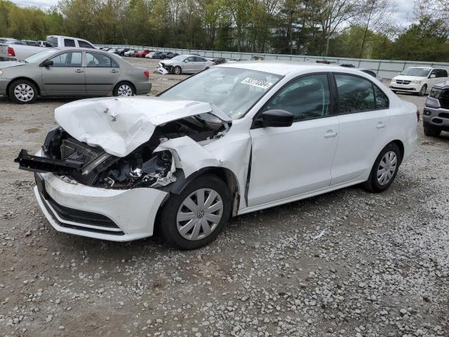 3VW267AJ3GM363906 - 2016 VOLKSWAGEN JETTA S WHITE photo 1