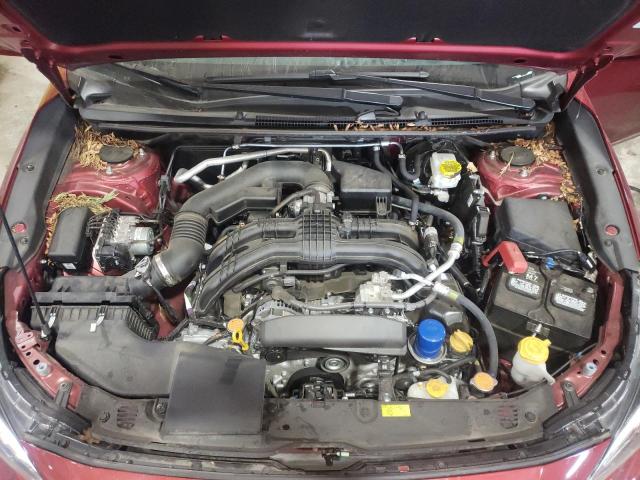 4S3GTAD69N3709218 - 2022 SUBARU IMPREZA PREMIUM MAROON photo 11