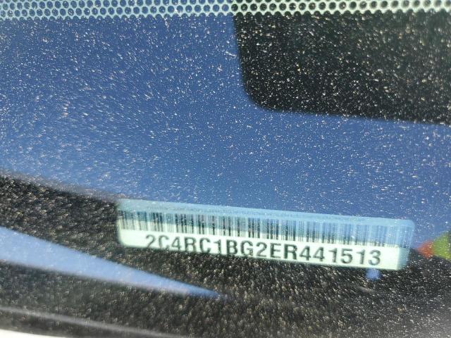 2C4RC1BG2ER441513 - 2014 CHRYSLER TOWN & COU TOURING ნაცრისფერი ფოტო 12