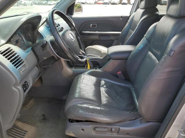 2HKYF18534H503229 - 2004 HONDA PILOT EXL SILVER photo 7