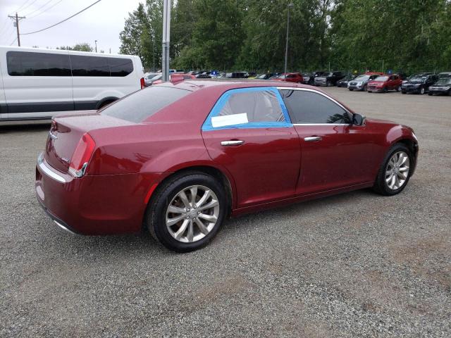 2C3CCAKGXKH649134 - 2019 CHRYSLER 300 LIMITED BURGUNDY photo 3