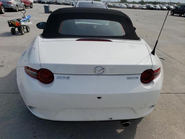 JM1NDAB74M0459080 - 2021 MAZDA MX-5 MIATA SPORT WHITE photo 6