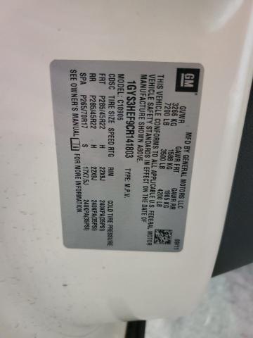 1GYS3HEF9CR141803 - 2012 CADILLAC ESCALADE ESV LUXURY BEIGE photo 13