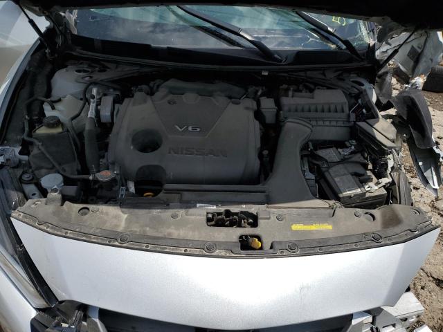 1N4AA6CV6MC504624 - 2021 NISSAN MAXIMA SV SILVER photo 11