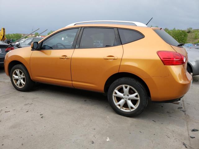 JN8AS58V58W114519 - 2008 NISSAN ROGUE S ORANGE photo 2