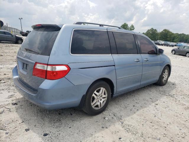 5FNRL38667B073247 - 2007 HONDA ODYSSEY EXL BLUE photo 3