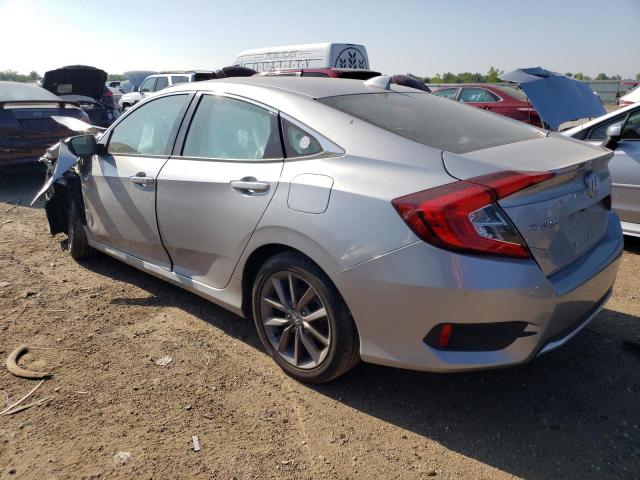 19XFC1F71ME008486 - 2021 HONDA CIVIC EXL SILVER photo 2