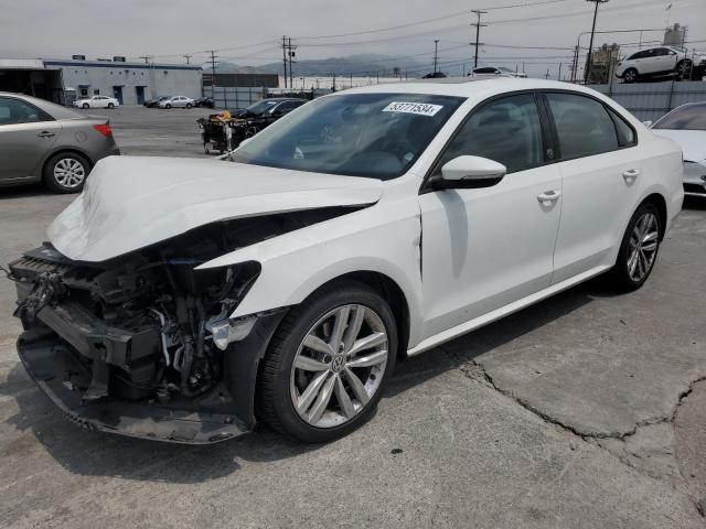 1VWLA7A32KC000298 - 2019 VOLKSWAGEN PASSAT WOLFSBURG WHITE photo 1
