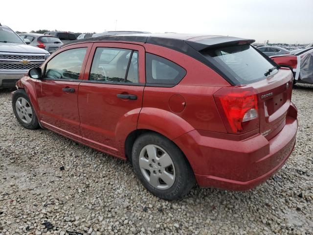 1B3HB28C09D151788 - 2009 DODGE CALIBER SE BURGUNDY photo 2