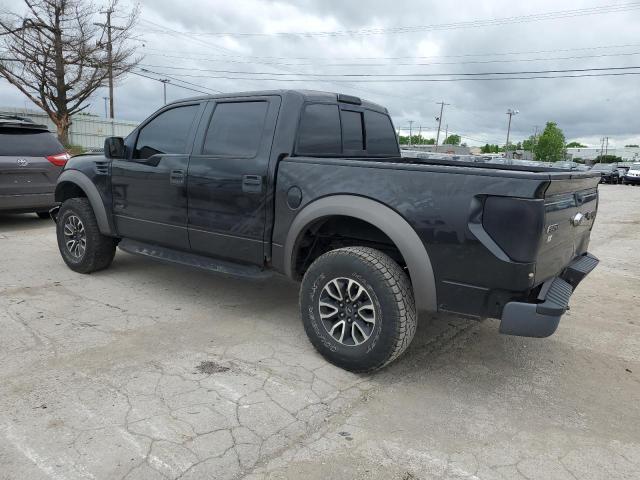 1FTFW1R6XCFA99031 - 2012 FORD F150 SVT RAPTOR BLACK photo 2