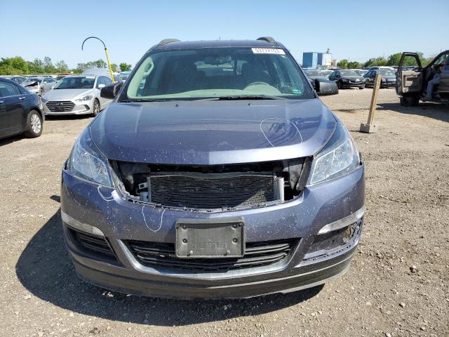 1GNKRFED4DJ137317 - 2013 CHEVROLET TRAVERSE LS BLUE photo 5