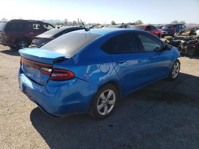 1C3CDFBB3GD529100 - 2016 DODGE DART SXT BLUE photo 3