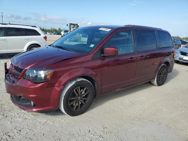 2C4RDGEG0JR324499 - 2018 DODGE GRAND CARA GT BURGUNDY photo 1