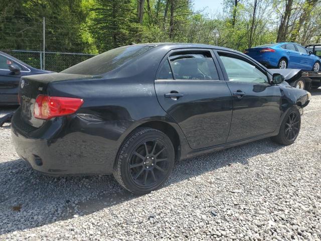 2T1BU40E59C033627 - 2009 TOYOTA COROLLA BASE BLACK photo 3