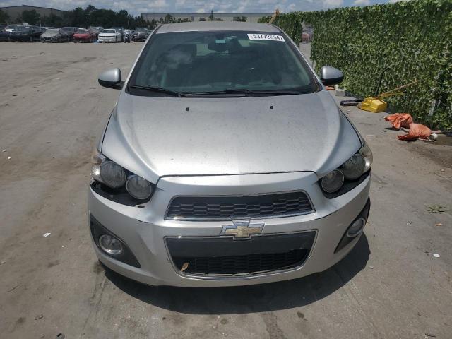 1G1JE6SB0F4195356 - 2015 CHEVROLET SONIC LTZ SILVER photo 5