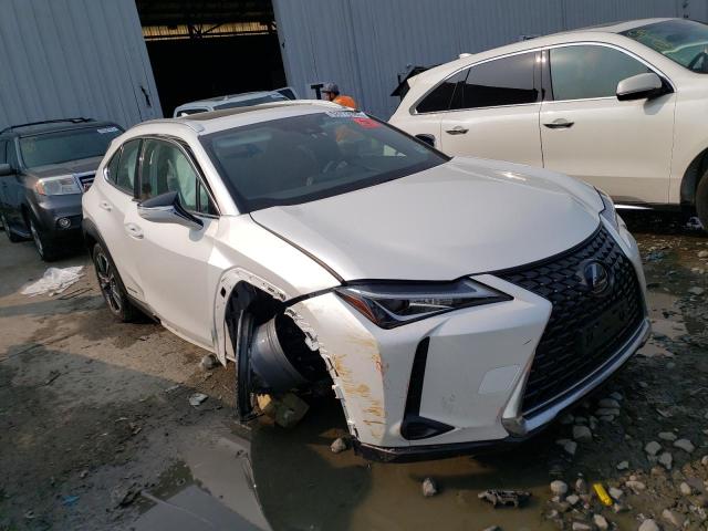 JTHU9JBH4K2009600 - 2019 LEXUS UX 250H WHITE photo 4