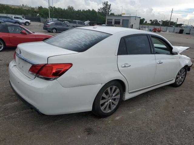 4T1BK3DB7BU390649 - 2011 TOYOTA AVALON BASE 白色 照片 3